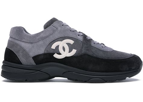 chanel cc runners grey|Chanel shoes near me.